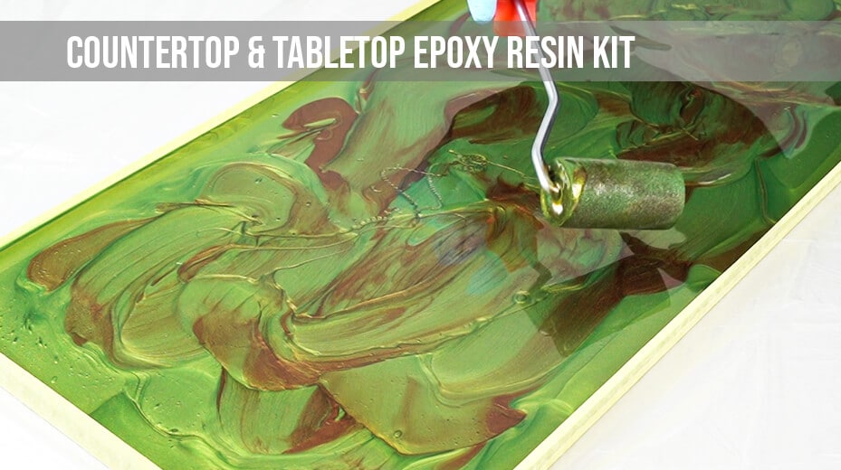 Encimera y mesa - Kit de resina epoxi - ¡Todo lo que necesitas!