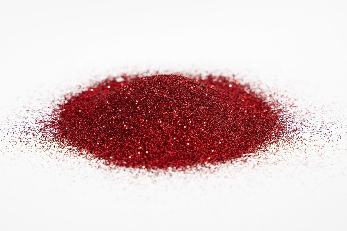 Glitter Pigment Powder For Glitter Gloss Base Wind Red Shimmer For