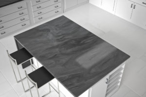 Metallic Solid Epoxy Countertop Kit - SATIN GRAY & JET BLACK