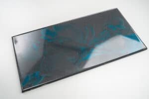 Metallic Epoxy Countertop Kit - SATIN GRAY & PACIFIC TURQUOISE - EPODEX -  USA