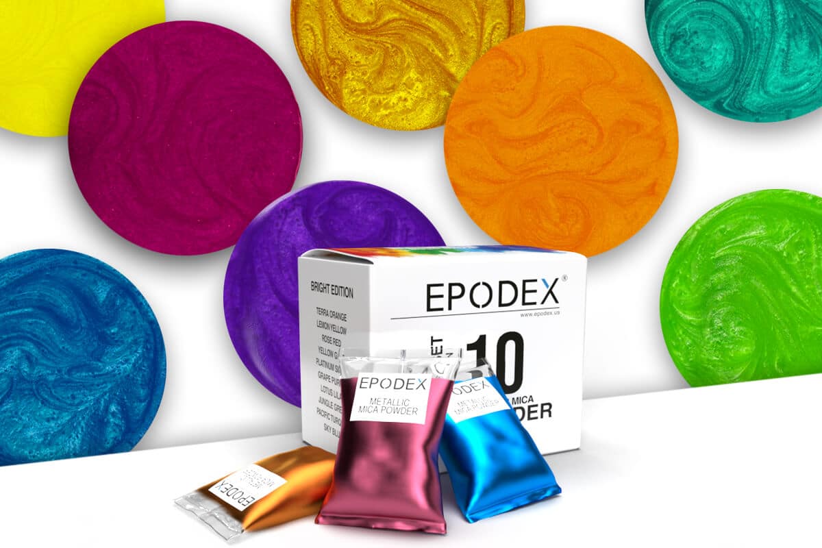 10 Colors Luminous Powder Resin Pigment Dye UV Resin Epoxy Pigment