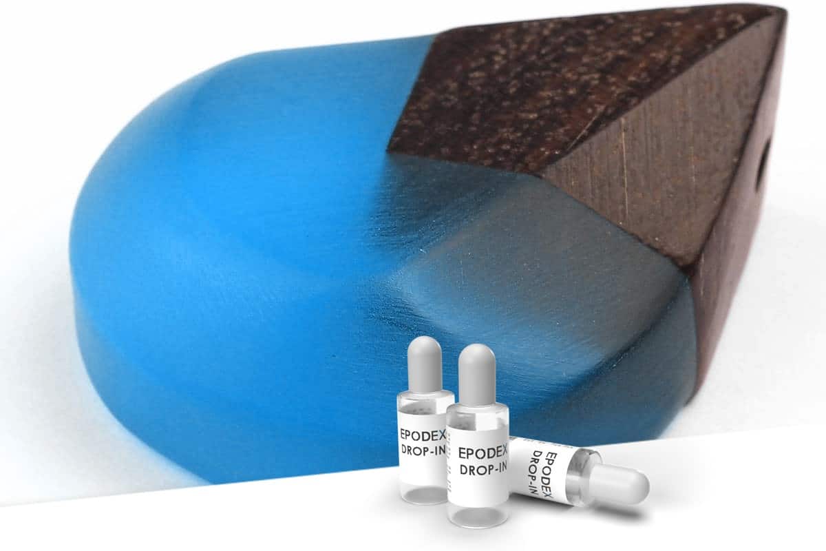 SEMI-TRANSPARENT BLUE Drop-In Dye - EPODEX - USA