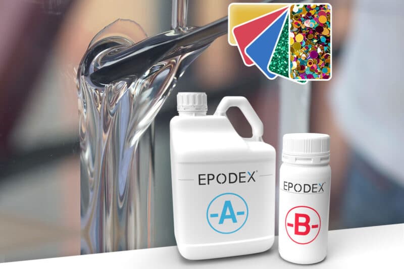 Clear Epoxy Resin & Transparent Drop-ins - EPODEX - USA