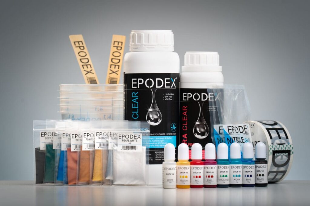 sample set beginner kit epoxy resin epodex